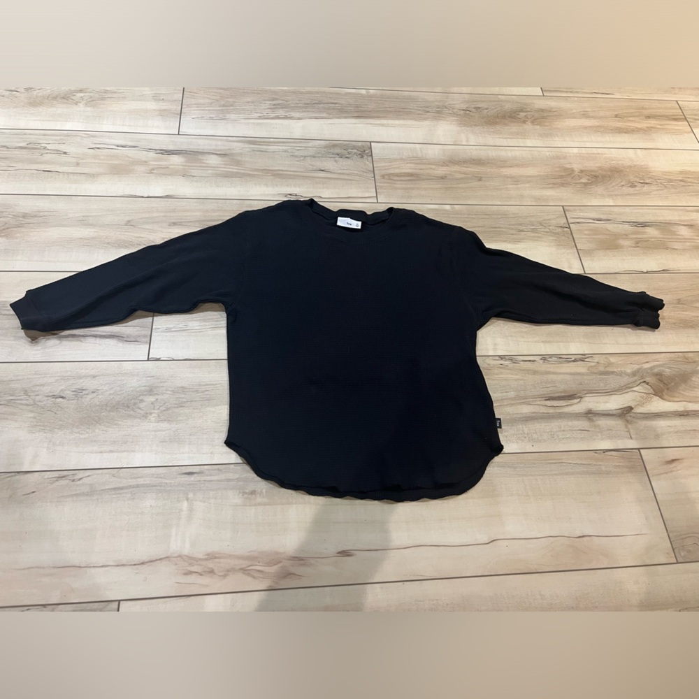 Long sleeve waffle knit TNA long sleeve